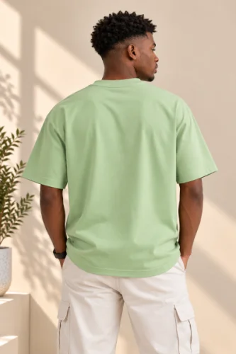 Plain Pistachio Green T-Shirt