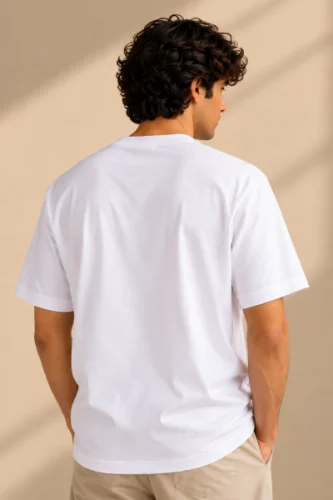 Be Rare Minimalist Graphic T-Shirt for Men | Relaxed Fit Cotton T-Shirt