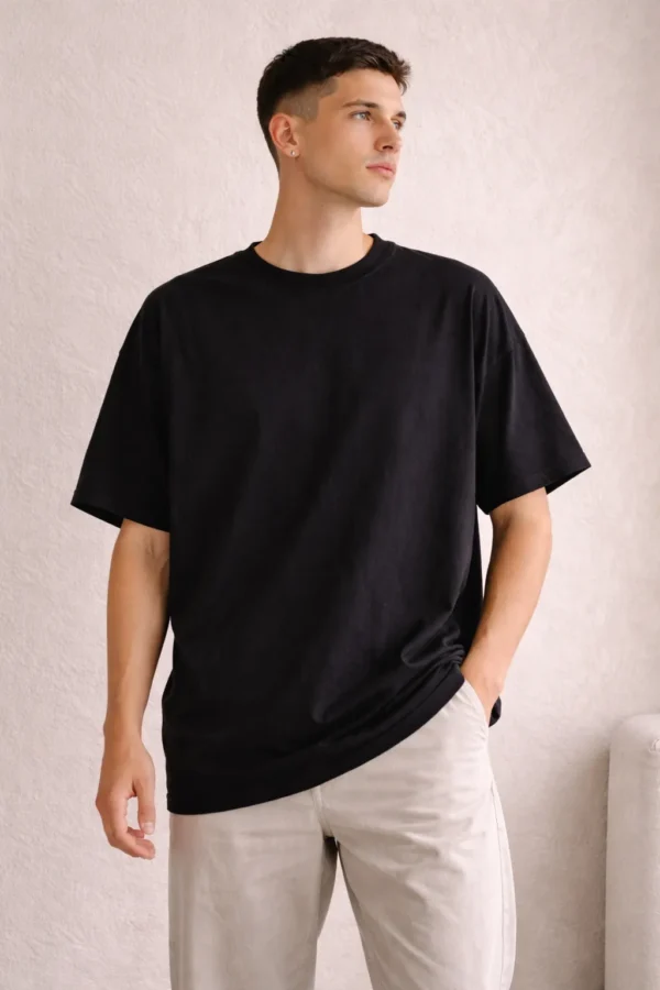 Black Oversized Tshirt